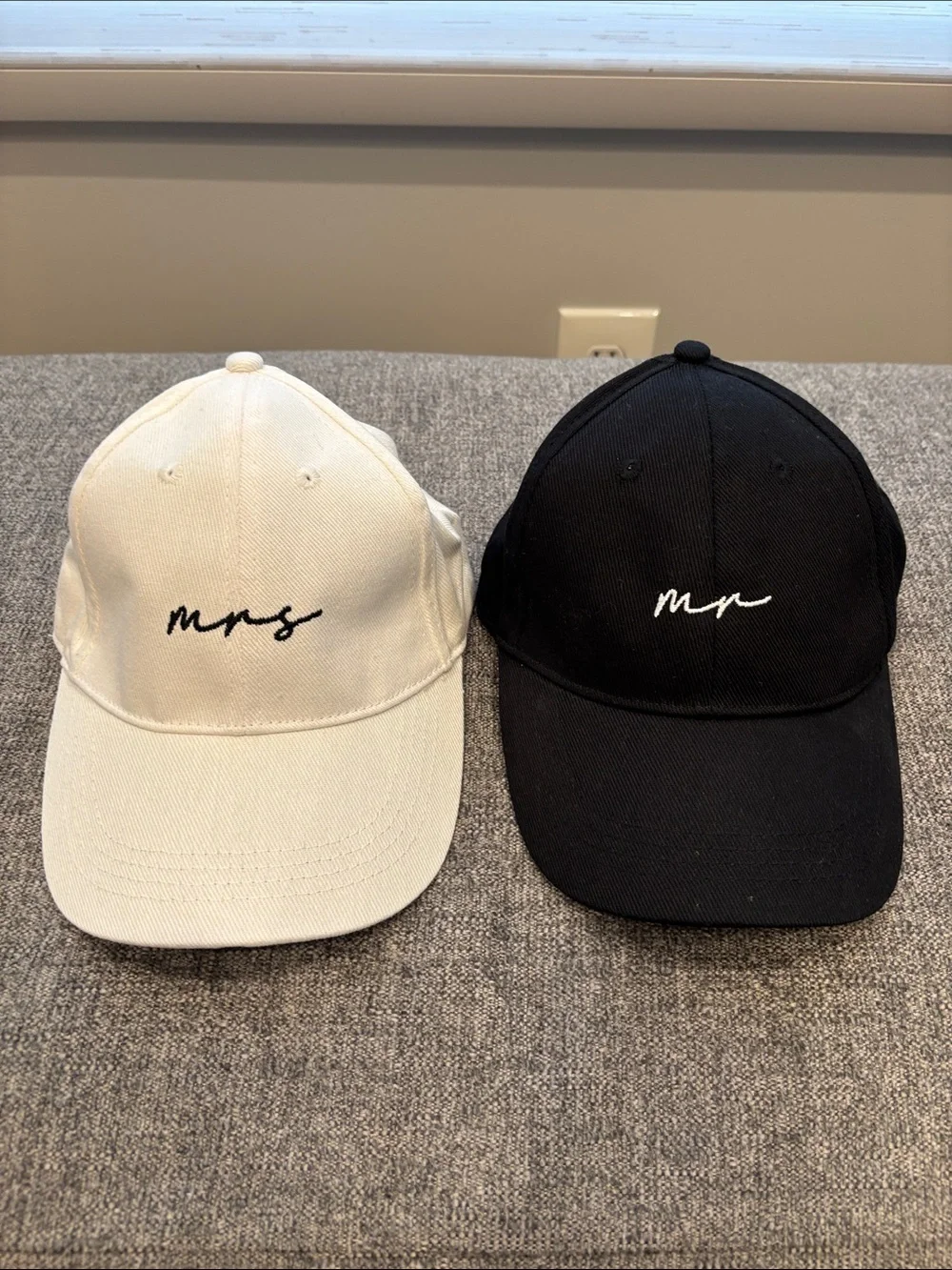 G/FORE Embroidered Strapback Caps - Black & White